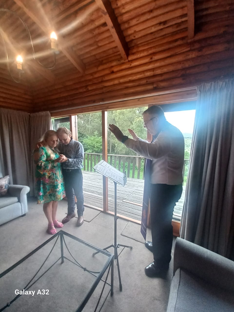Wedding ceremony by Dr. Gerrit Rademeyer in Thulamela